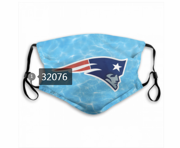 NFL 2020 New England Patriots #94 Dust mask with filter->nfl dust mask->Sports Accessory